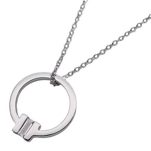 TIFFANY & CO. BUCKET 750WG DIAMOND NECKLACE: Tiffany & Co. Bucket 750WG Diamond Necklace Brand: Tiffany & Co. Type/Style: Necklace Material: Metal Purity K18, Metal White Gold, Main Stone/Creation Natural Color: White Gold Size: Top Length: