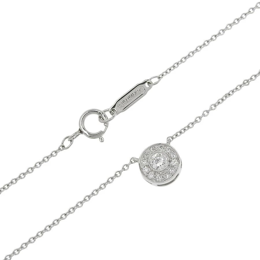 TIFFANY & CO. CIRCLE DIAMOND PT950 LADIES NECKLACE (1 of 3)