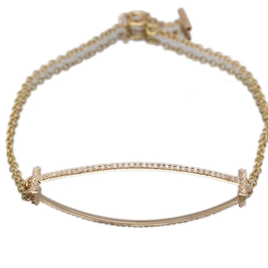 TIFFANY & CO. T SMILE DIAMOND 750PG BRACELET (1 of 6)