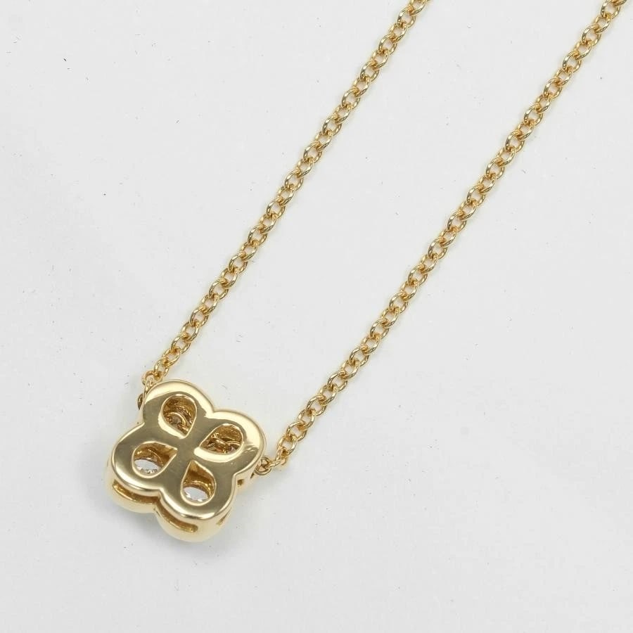 TIFFANY & CO. BEZEL-SET K18YG DIAMOND NECKLACE (1 of 3)