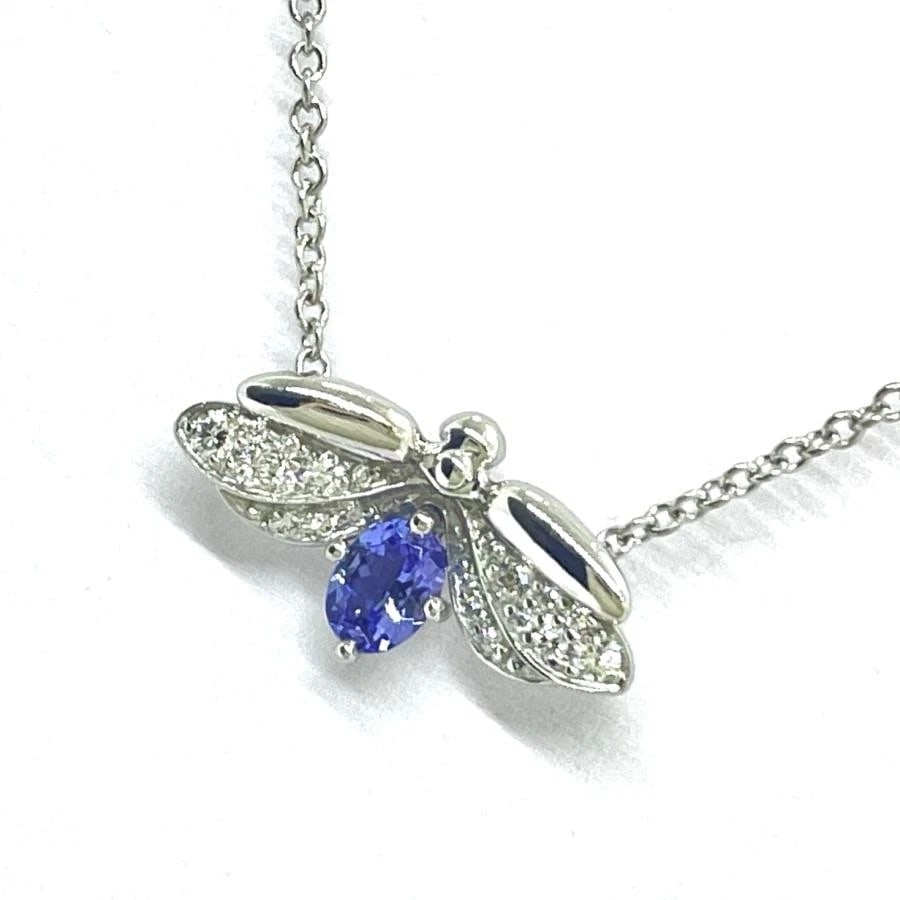 TIFFANY & CO. FIREFLY TANZANITE DIAMOND NECKLACE (1 of 5)