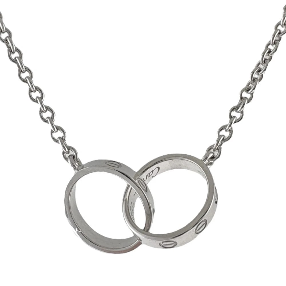 CARTIER NECKLACE K18 WHITE GOLD (1 of 6)