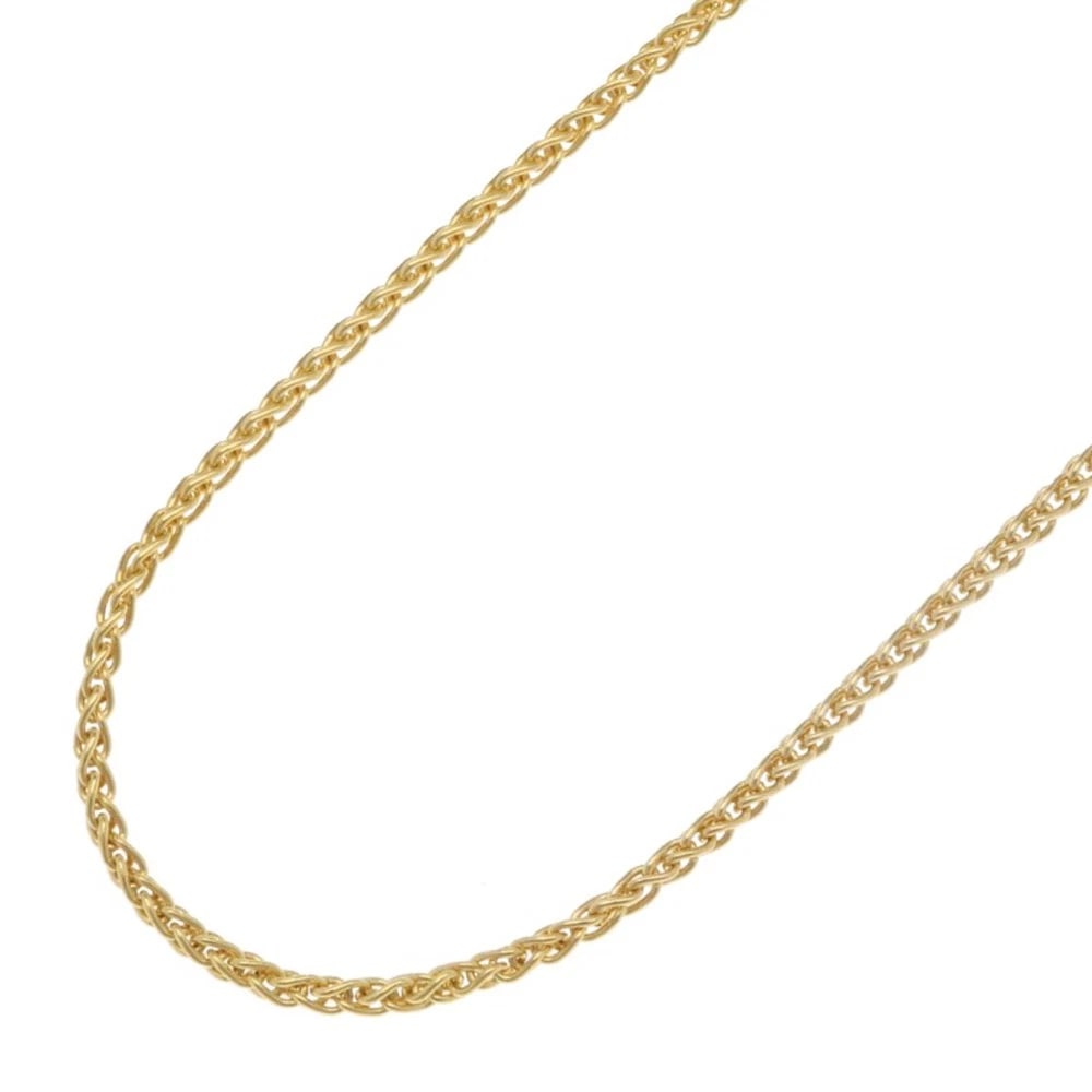 TIFFANY&CO. NECKLACE K18 YELLOW GOLD CHAIN: TIFFANY&Co. Necklace K18 yellow gold Chain Brand: Tiffany&co. Type/Style: Necklace Material: K18 yellow gold, Color: gold Size: Size(CM) Total Length:42cm Chain width:2.5mm Accessories: None