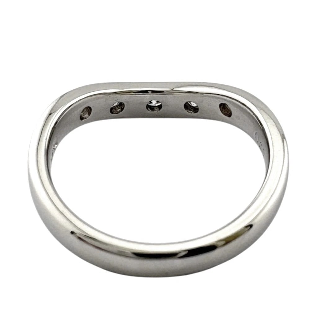 RING PT900PLATINUM DIAMOND - 4