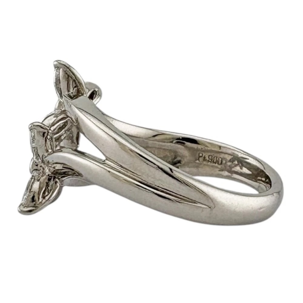 RING PT900PLATINUM DIAMOND - 3