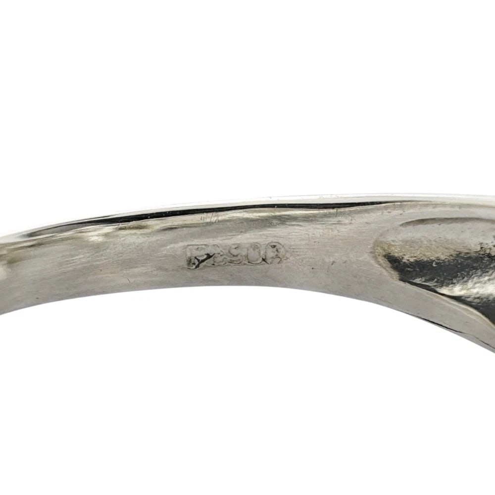 RING PT900PLATINUM DIAMOND - 5