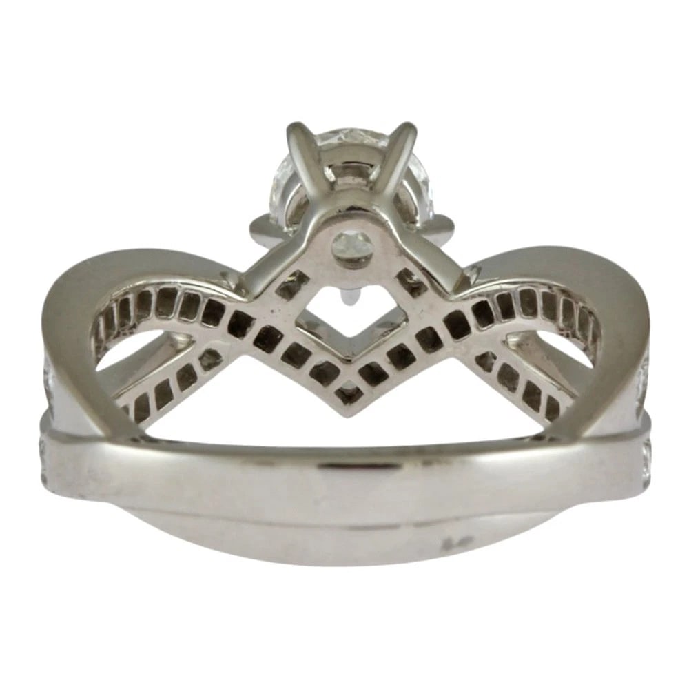 CHAUMET RING PT950PLATINUM DIAMOND - 4