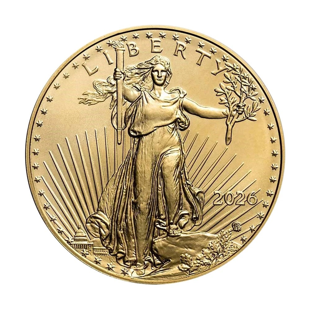 2026 $25 AMERICAN GOLD EAGLE 1/2 OZ BRILLIANT (1 of 3)