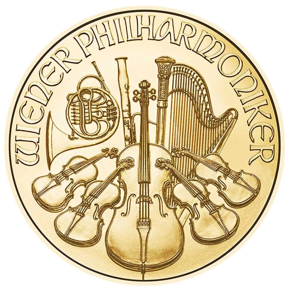 2026 50 EURO AUSTRIAN GOLD PHILHARMONIC 1/2 OZ BRILLIANT: 2026 50 Euro Austrian Gold Philharmonic 1/2 oz Brilliant Brand: Austrian Mint Year: 2026 Coin: None Denomination: 50 Euro Fineness: 0.9999 Country of Origin: Austria Accessories: None