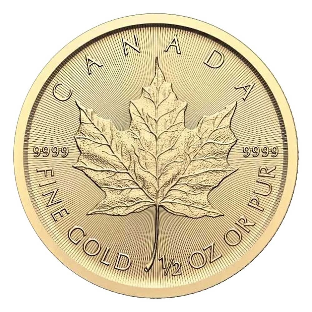 2026 $20 GOLD CANADIAN MAPLE LEAF 1/2 OZ BRILLIANT (1 of 3)