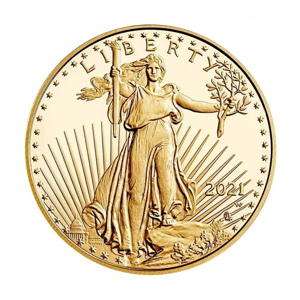 2021-W PROOF $50 TYPE 2 AMERICAN GOLD EAGLE (1 of 2)