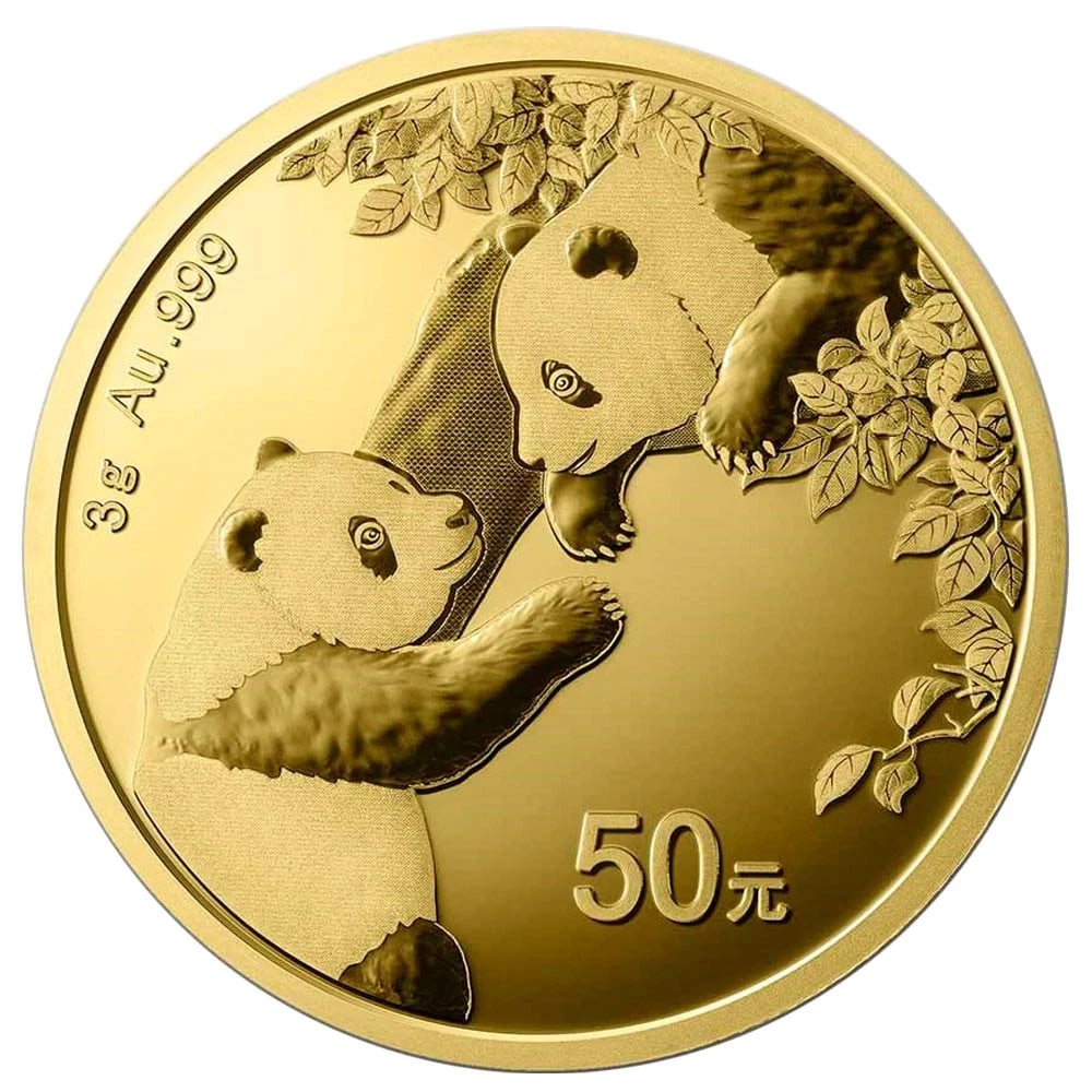 2023 50 YUAN GOLD CHINESE PANDA . BRILLIANT (1 of 2)