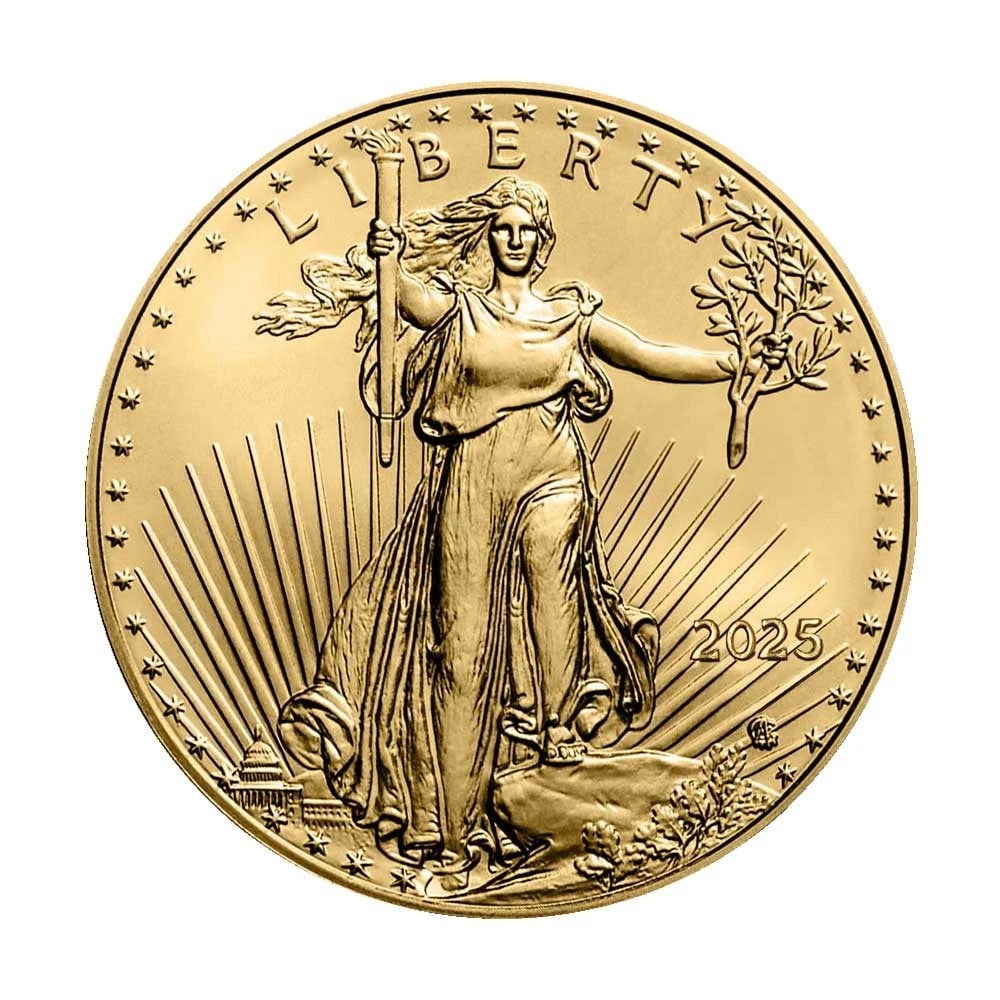 2025 $5 1/10-OZ AMERICAN GOLD EAGLE (1 of 2)