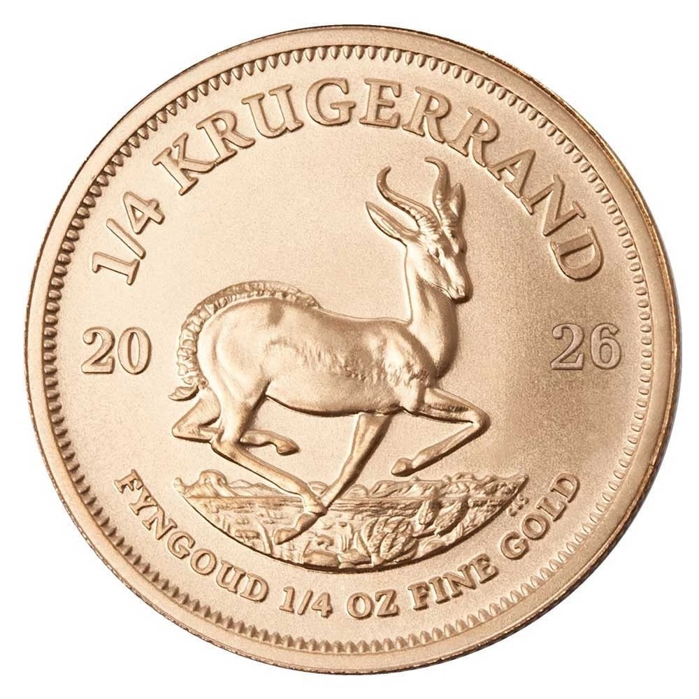 SOUTH AFRICA 2026 1/4-OZ GOLD KRUGERRAND (1 of 2)