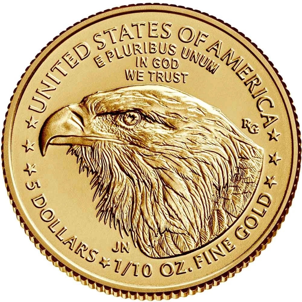 2021 $5 1/10-OZ T2 AMERICAN GOLD EAGLE (1 of 2)