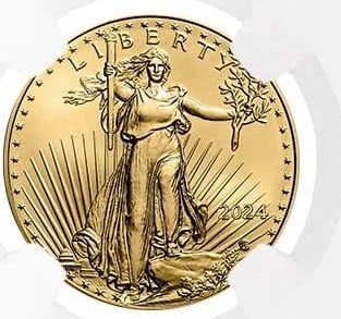 2024 $10 1/4-OZ AMERICAN GOLD EAGLE (1 of 2)