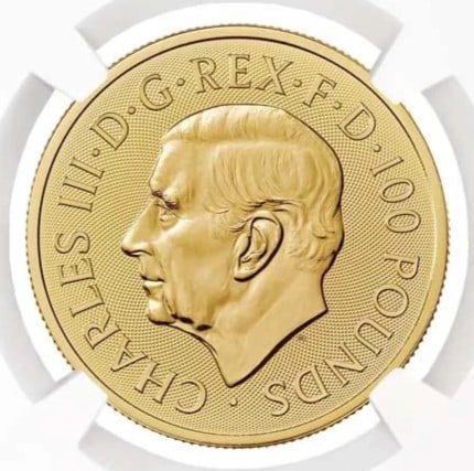 2024 U.K. £100 1-OZ BRITISH LION &EAGLE GOLD: 2024 U.K. £100 1-oz British Lion &Eagle Gold Brand: British Royal Mint Year: 2024 Coin: UK Britannia Denomination: 100 Pounds Fineness: 0.9999 Country of Origin: United Kingdom Acce