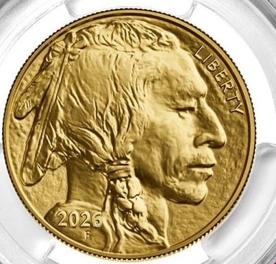 2026 $50 1-OZ AMERICAN GOLD BUFFALO (1 of 2)