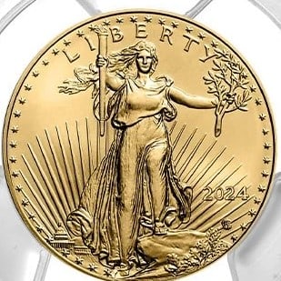 2024 $25 1/2-OZ AMERICAN GOLD EAGLE (1 of 2)