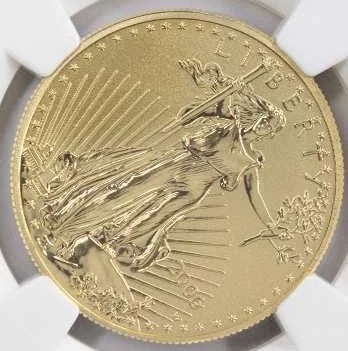 2006-W 1 OZ REVERSE PROOF AMERICAN GOLD EAGLE COIN: 2006-W 1 oz Reverse Proof American Gold Eagle Coin Brand: US Mint Year: 2006 Denomination: None Fineness: 0.9167 Country of Origin: United States Accessories: None Accessories Notice: When