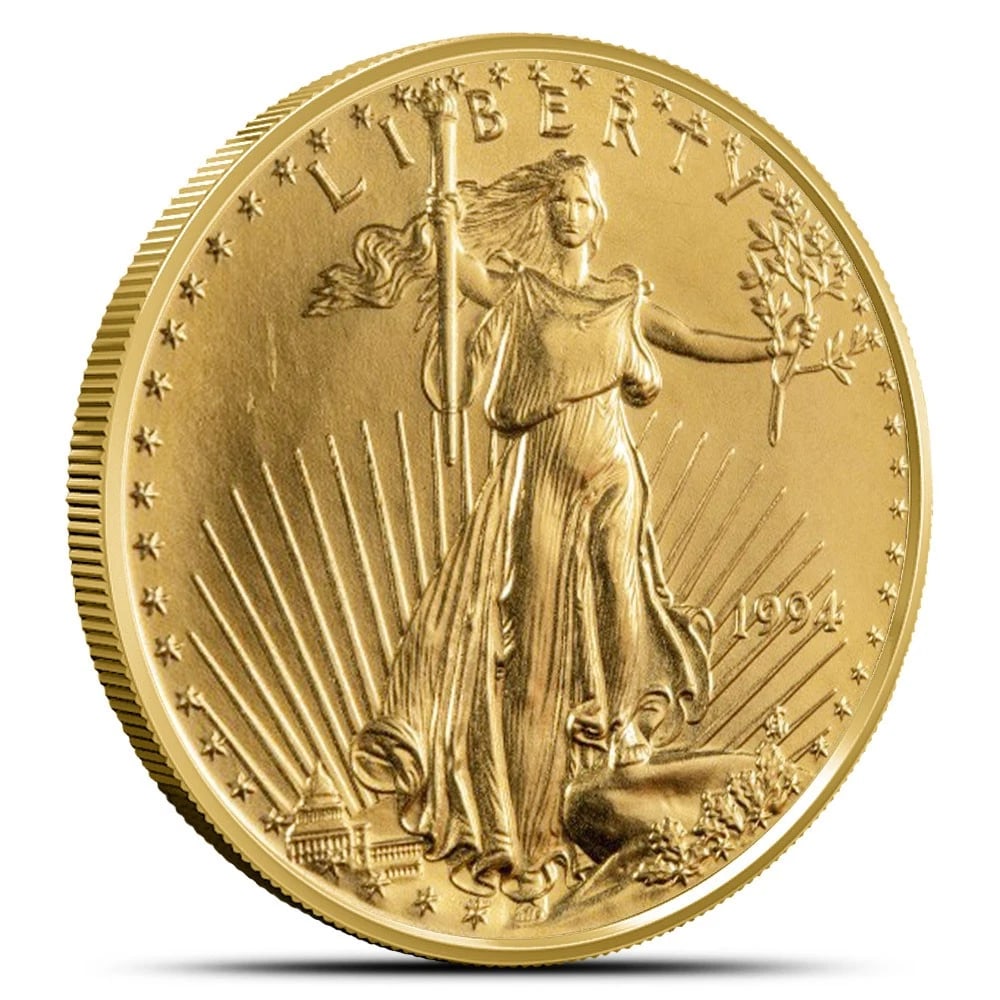 1994 1/4 OZ AMERICAN GOLD EAGLE COIN (1 of 2)