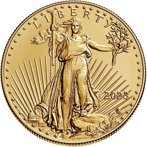 2023 1/2 OZ AMERICAN GOLD EAGLE COIN (1 of 2)