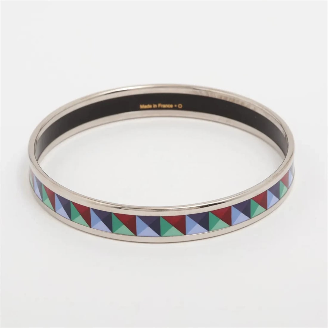 HERMES ENAMEL PM BANGLE GP MULTICOLOR - 2