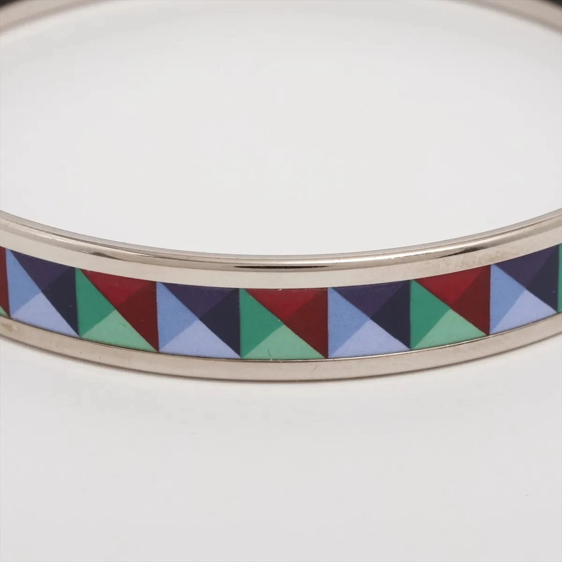 HERMES ENAMEL PM BANGLE GP MULTICOLOR - 3