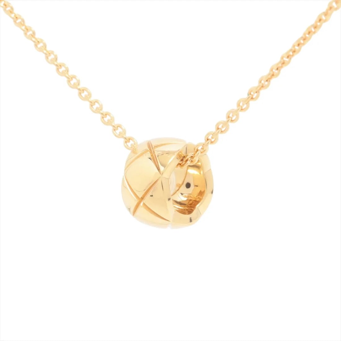 CHANEL COCO CRUSH NECKLACE 750(YG): Chanel Coco Crush Necklace 750(YG) Brand: Chanel Type/Style: Necklace Material: 750(YG), Color: Not Specified Size: Size(CM) Chain length:47 Accessories: None Accessories Notice: When