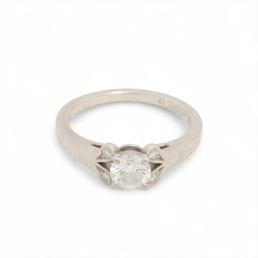 CARTIER BALLERINA DIAMOND RING PT950 (1 of 2)