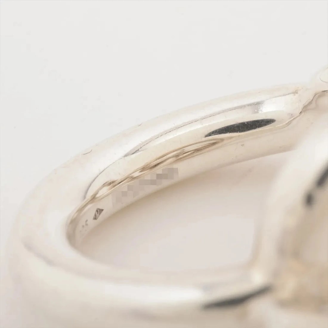 HERMES CROISET RING SILVER - 3