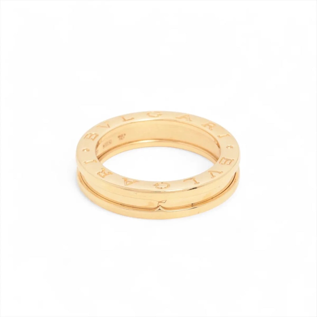 BVLGARI B.ZERO 1 RING 750(YG): Bvlgari B.Zero 1 Ring 750(YG) Brand: Bvlgari Type/Style: Ring Material: 750(YG), Color: YG Size: 6.5 - 6. 75 US Accessories: None Accessories Notice: When purchasing pre-owned goods, please