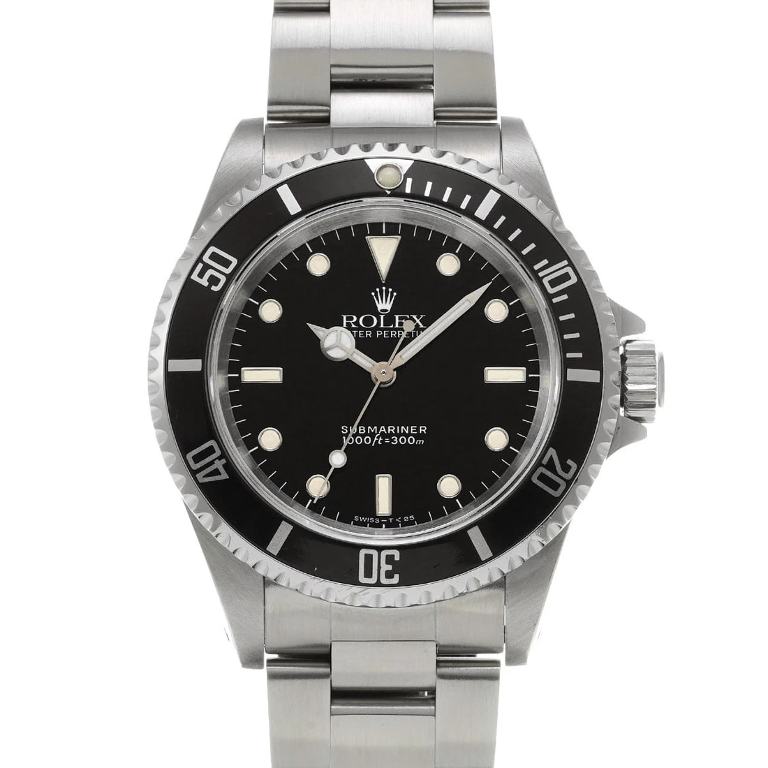 ROLEX SUBMARINER BLACK WATCH: ROLEX Submariner black WATCH Brand: ROLEX Type: Wristwatch Material: Band Material Stainless steel, Case Material Stainless steel Color: Dial Color black Size: Case H/about 40mm W/about 40mm D/abo