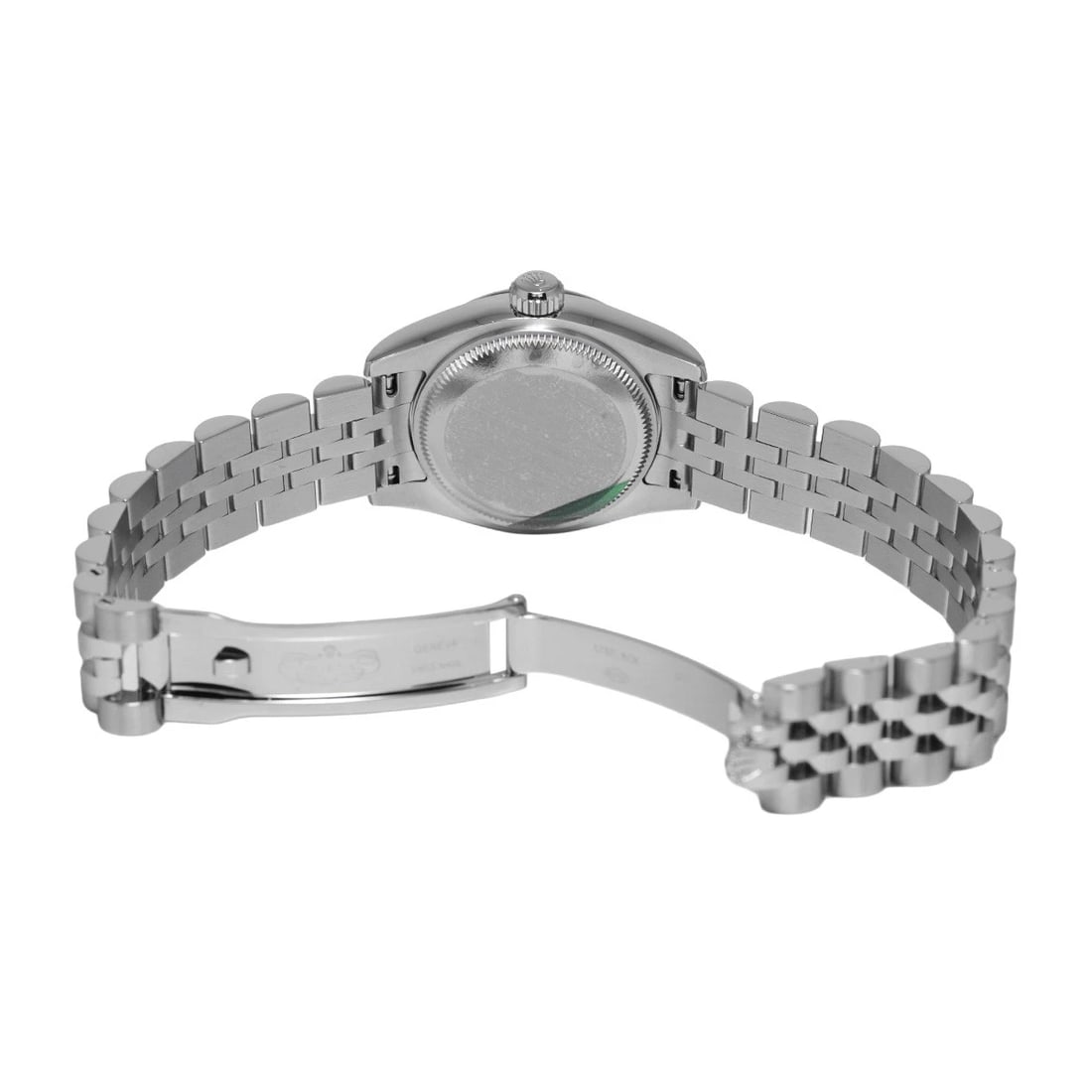ROLEX DATEJUST SILVER COMPUTER DIAMOND WATCH - 4