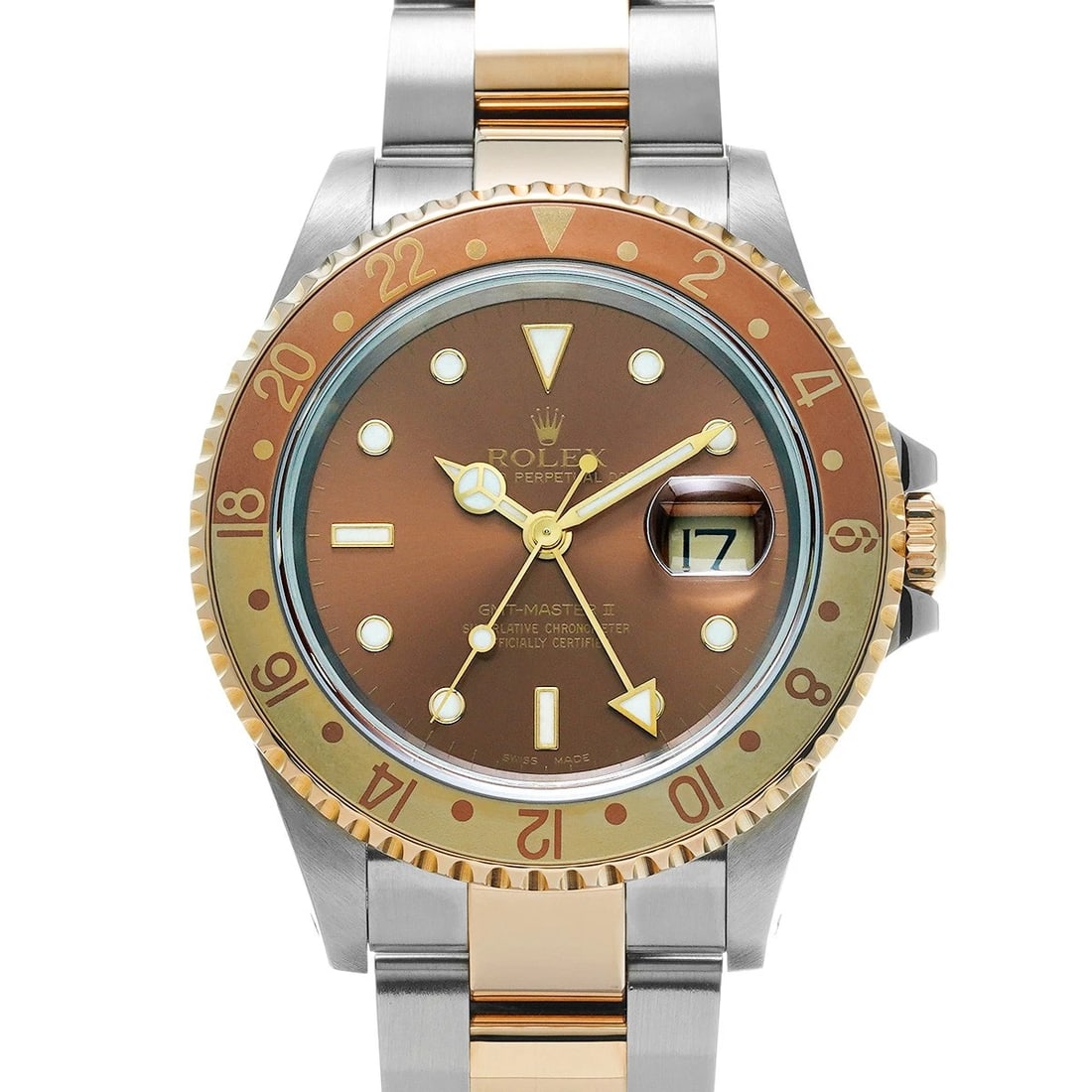 ROLEX MASTER BROWN WATCH (1 of 4)
