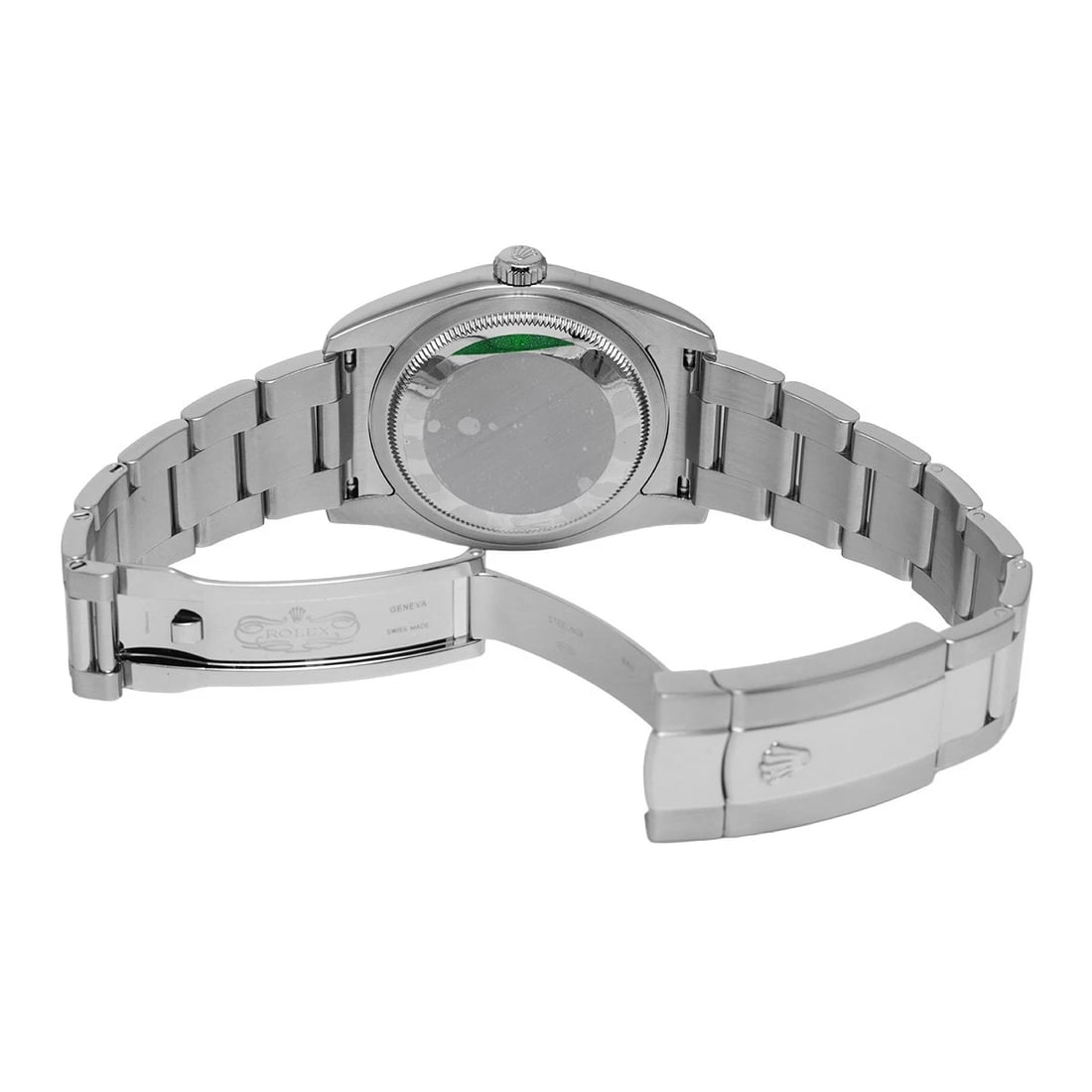 ROLEX DATEJUST SILVER WATCH - 4