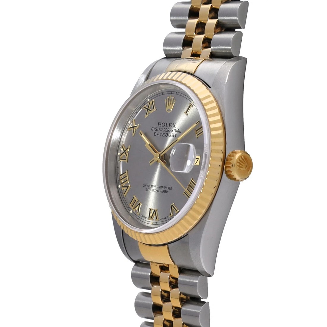 ROLEX DATEJUST GRAY WATCH - 2