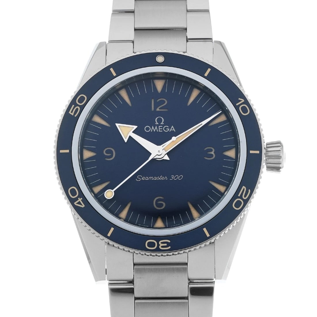 OMEGA SEAMASTER MASTER CHRONOMETER BLUE (1 of 4)