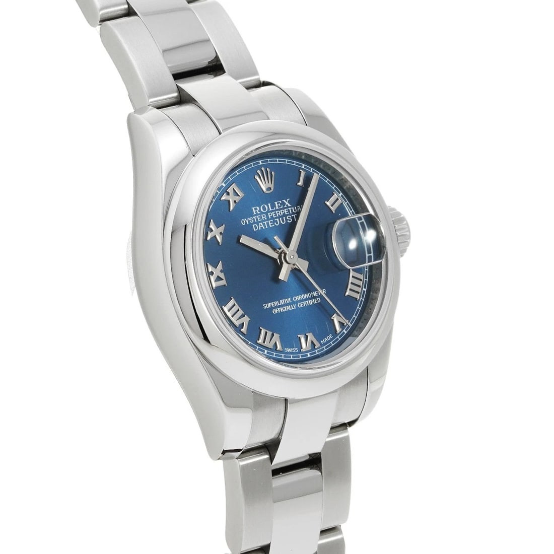 ROLEX DATEJUST BLUE WATCH - 3