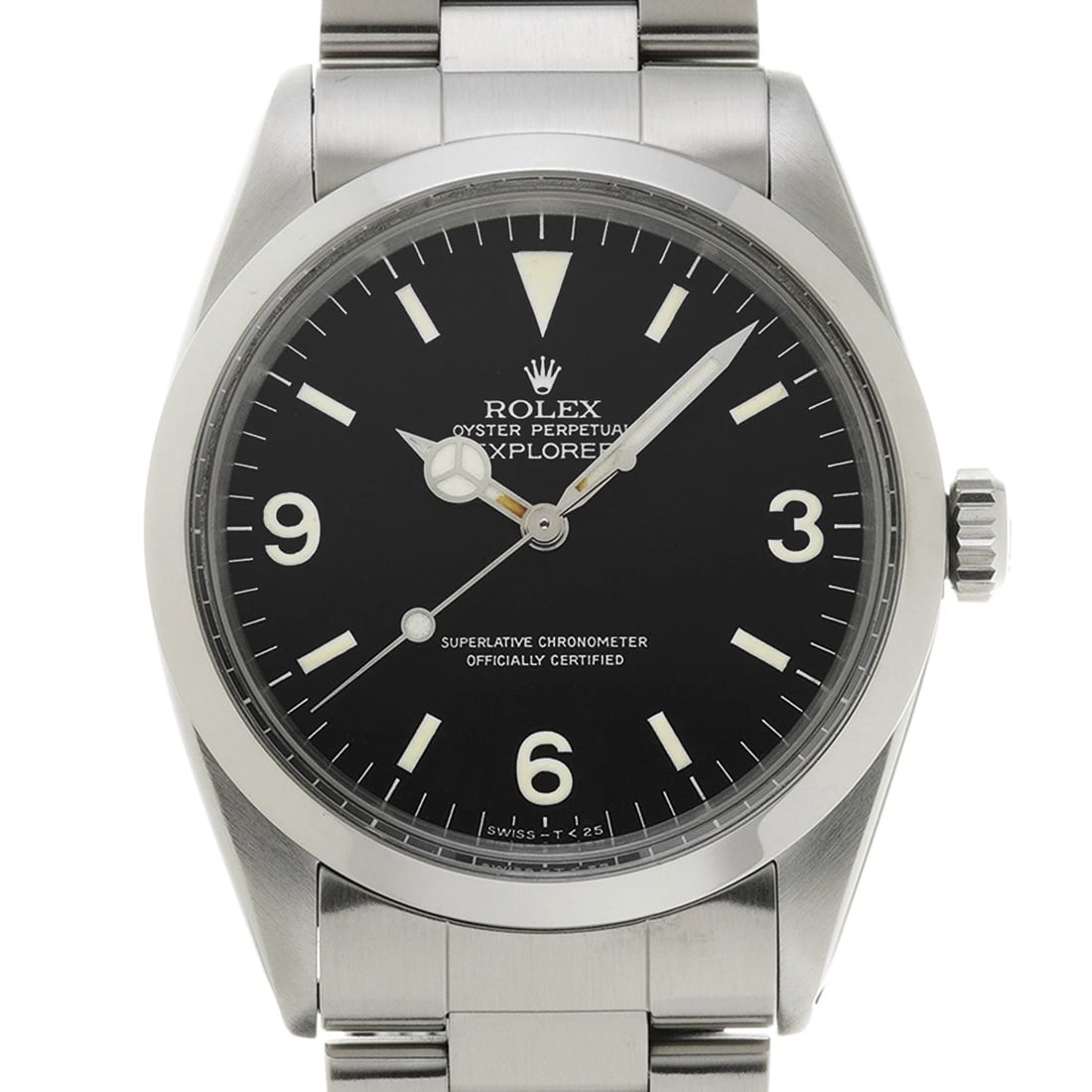 ROLEX EXPLORER BLACK WATCH - 4