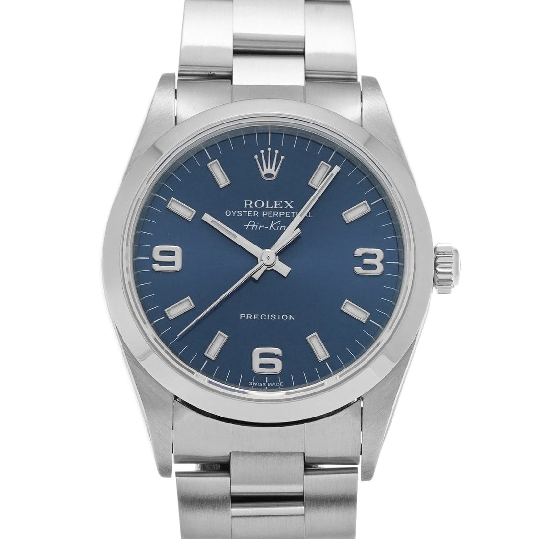 ROLEX AIRKING BLUE WATCH (1 of 4)
