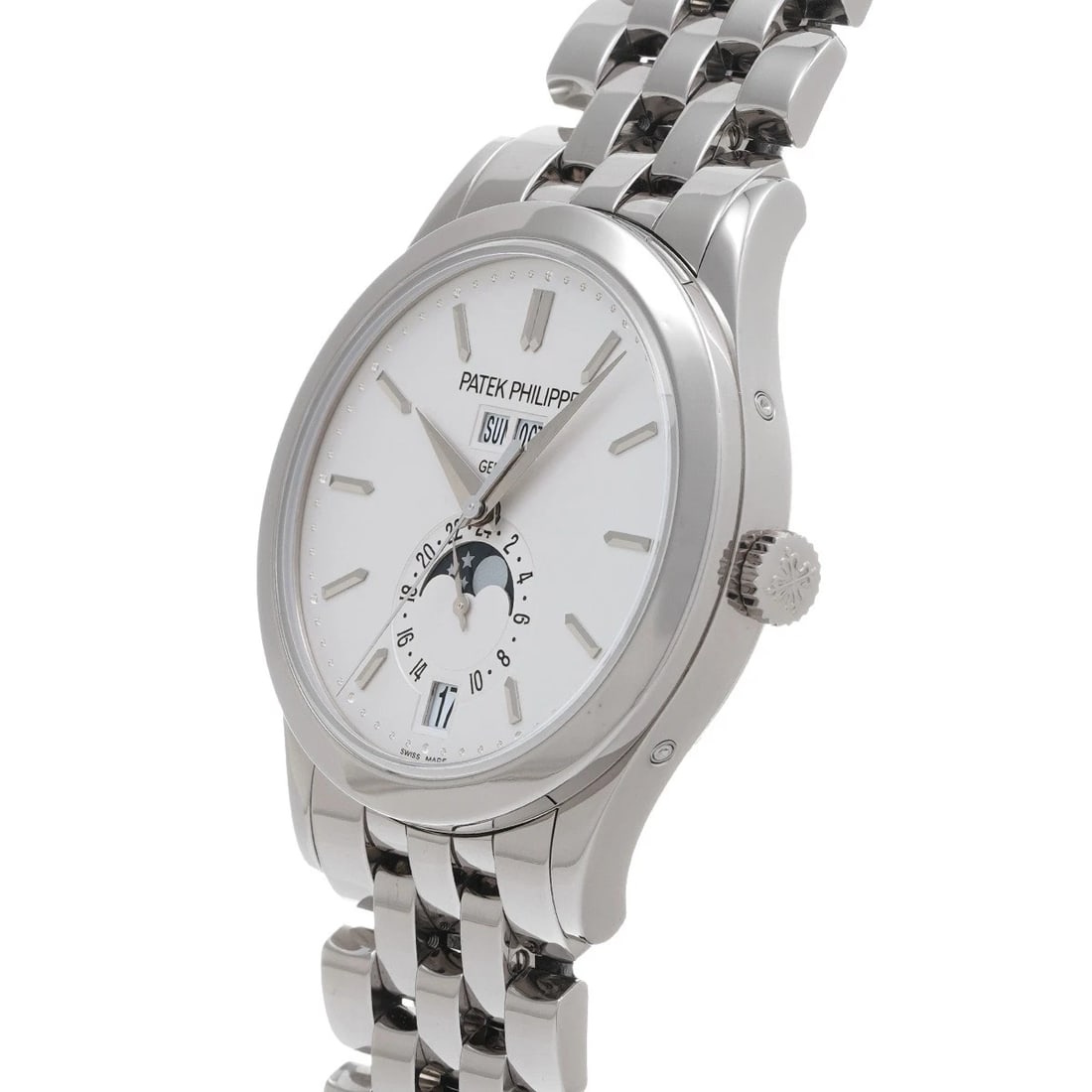 PATEK PHILIPPE SILVER WATCH - 2