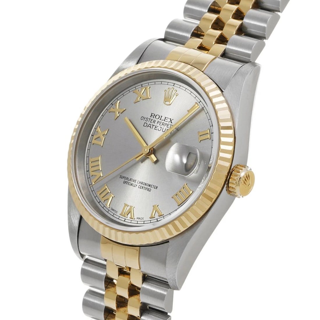 ROLEX DATEJUST GRAY WATCH - 2