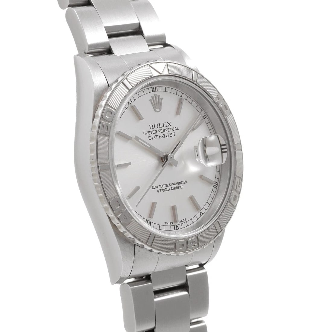 ROLEX DATEJUST THUNDERBIRD SILVER WATCH - 3
