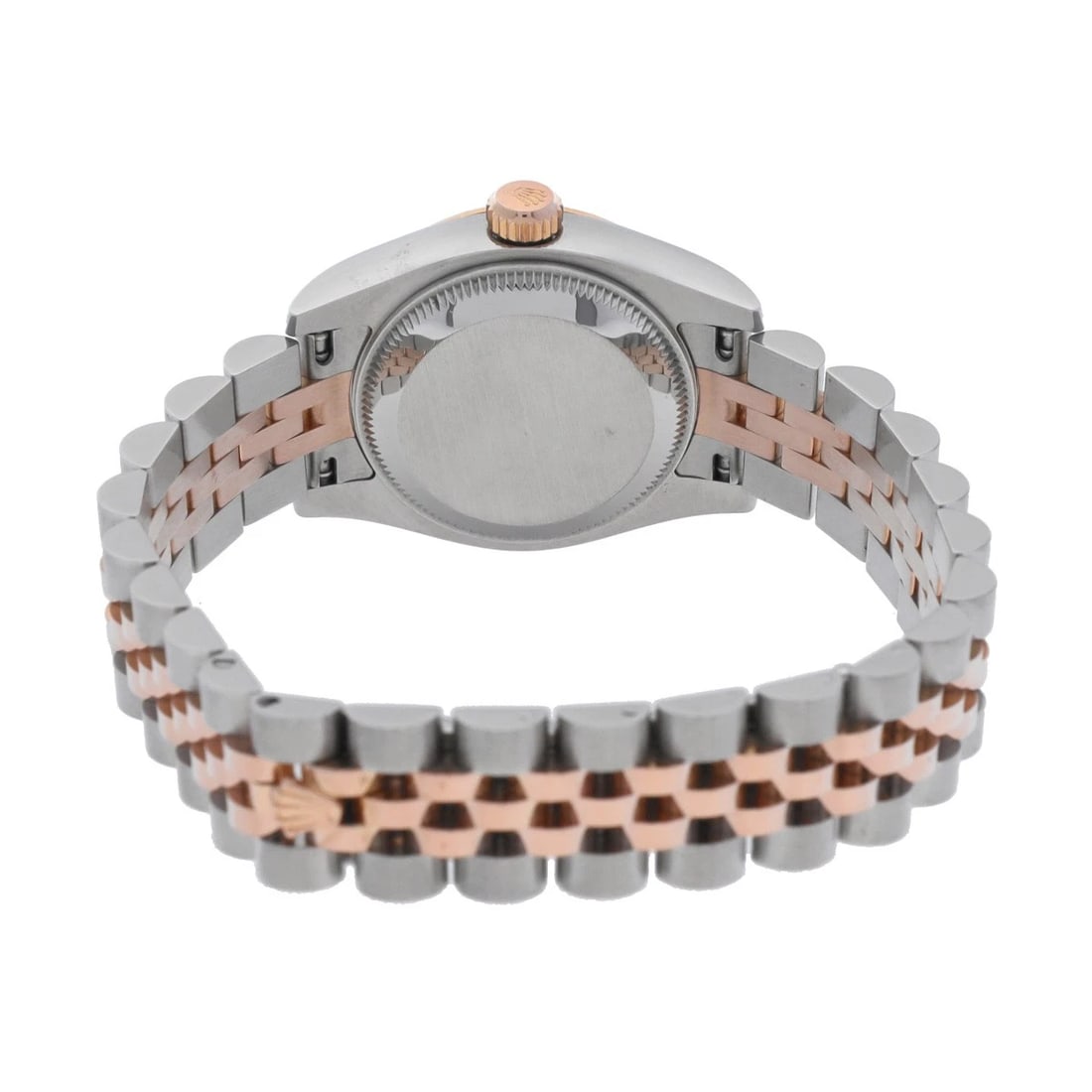 ROLEX DATEJUST SILVER COMPUTER DIAMOND WATCH - 4