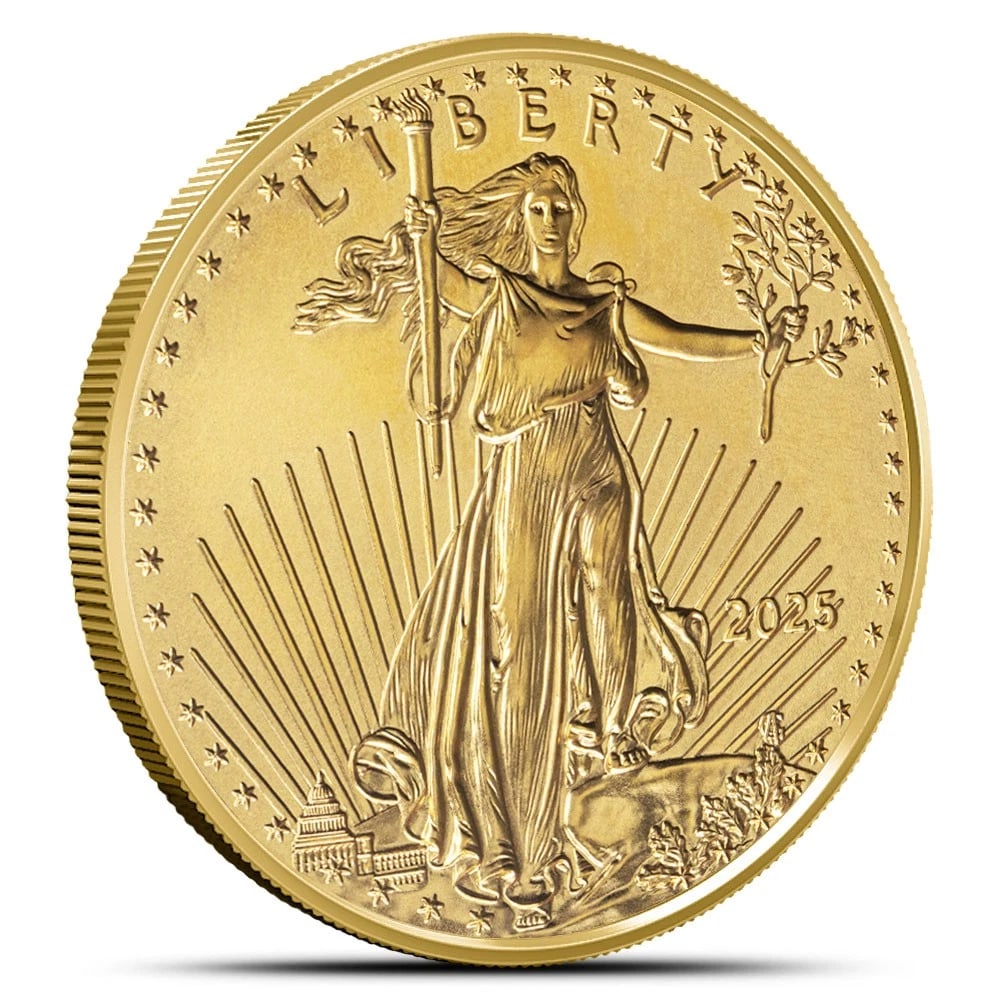2025 AMERICAN GOLD EAGLE $25 COIN (1 of 2)