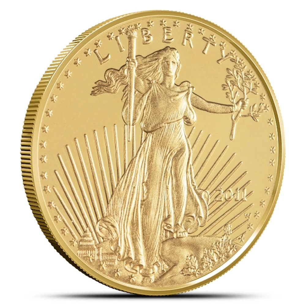 2011-W PROOF AMERICAN GOLD EAGLE COIN: 2011-W Proof American Gold Eagle Coin Brand/Mint: US Mint Year: 2011 Denomination: None Fineness: 0.9167 Country of Origin: United States Accessories: None Accessories Notice: When purchas