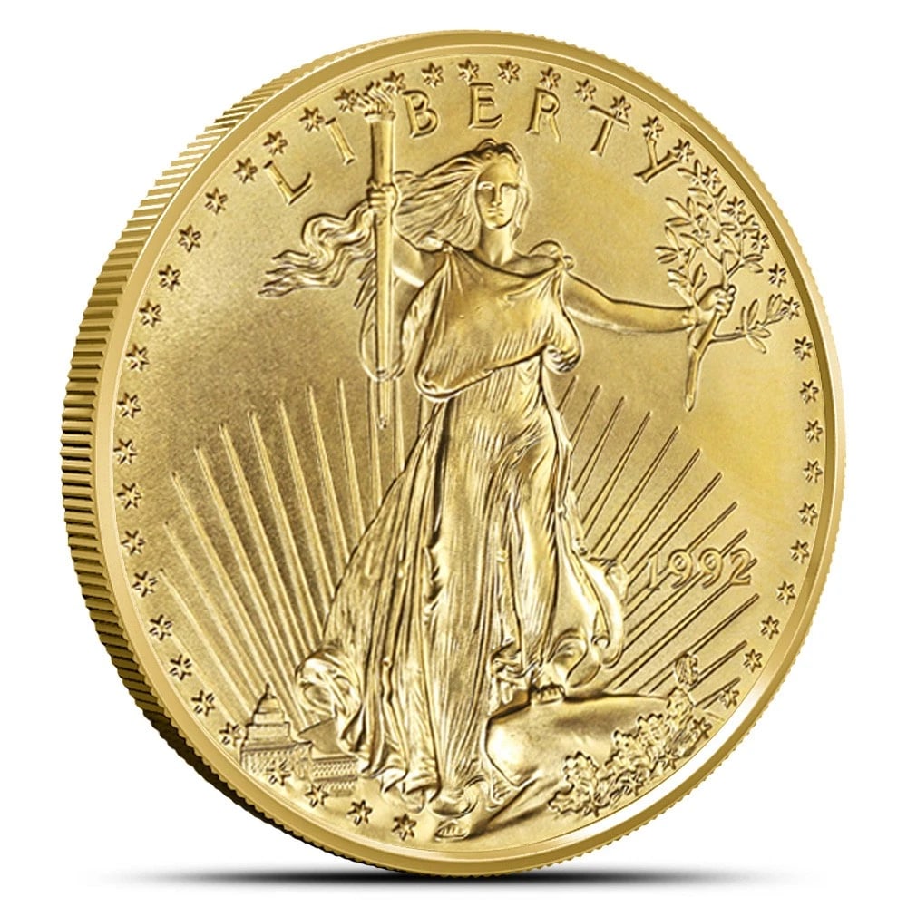 1992 AMERICAN GOLD EAGLE COIN (1 of 2)