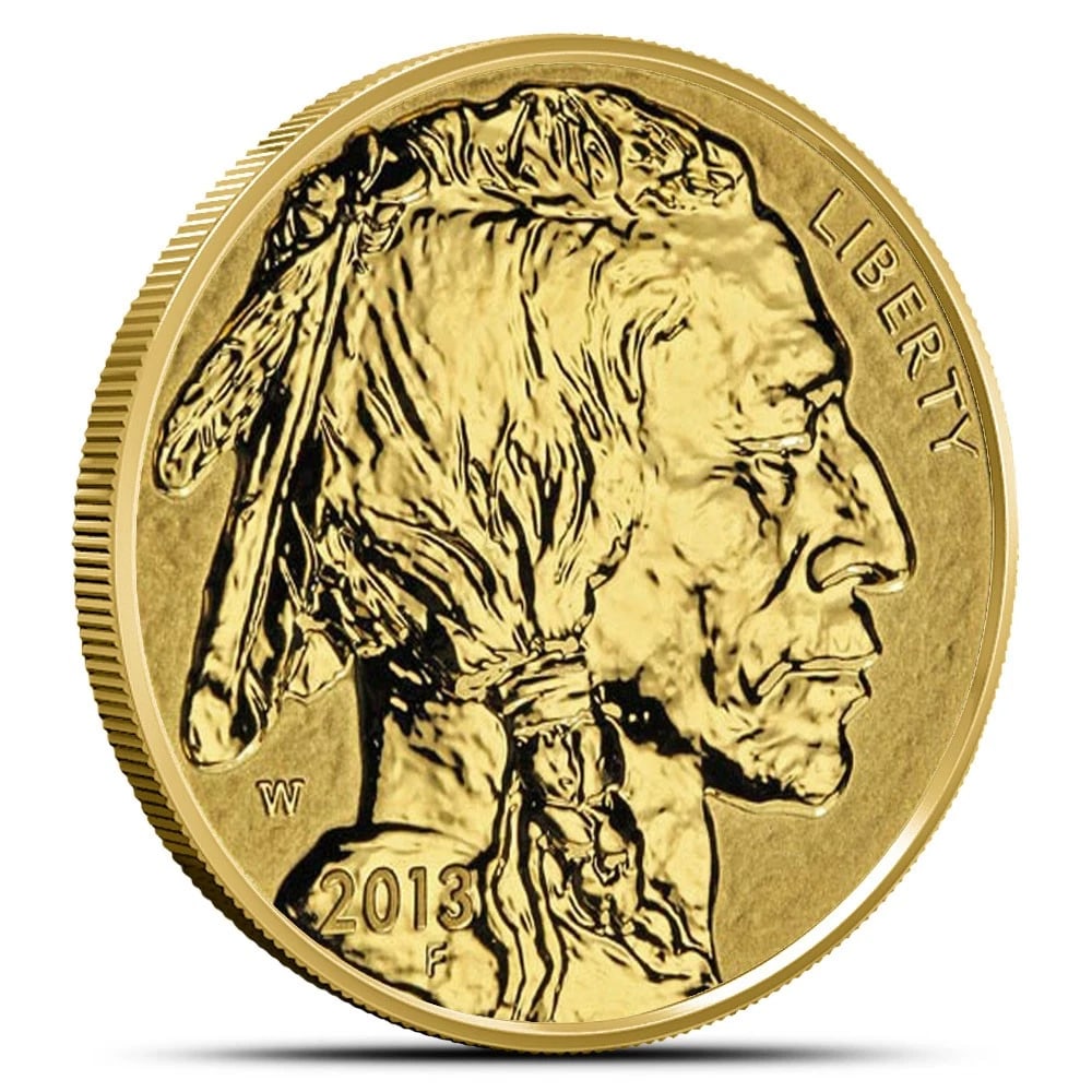 2013-W REVERSE PROOF AMERICAN GOLD BUFFALO COIN (1 of 2)