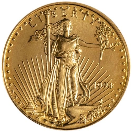 1994 AMERICAN GOLD EAGLE COIN (1 of 2)